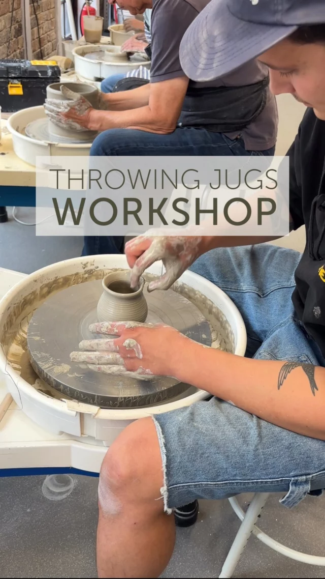 Have you ever tried making a jug on the wheel? 👀
Cellan will be guiding you through each step in his upcoming workshops. He will demonstrate and guide you with tips and tricks to make a successful cylinder which you will then learn how to belly-out, add a pouring lip and finally, attach a handle.
Head to the website to book, we look forward to seeing you there.
#throwingclay #throwingpots #eastsussex #crowborough