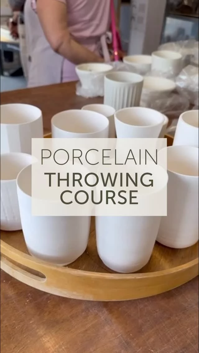 In January 2026 we welcome back ceramic artist Elaine Bolt to lead our popular Porcelain Throwing course. 
This five (optional six) session course is a perfect introduction to throwing with porcelain and is suitable for anyone who has practiced the fundamentals of centering, throwing and trimming a cylinder in stoneware and would like to see how that translates to porcelain. 
A beguiling and desirable clay with unique properties, porcelain can also be a little temperamental. Elaine has been working with it in her artistic practice for considerable time and has a wealth of tips and tricks to share on how to treat this beautiful medium. 
Course: Throwing Porcelain
Dates: 9 Jan to 6 Feb 2026, Fridays 1-4pm
Tutor: @elainebolt 
For full details please visit our website theclay.studio - link in bio. 
#theclaystudio #eastsussex #throwingporcelain