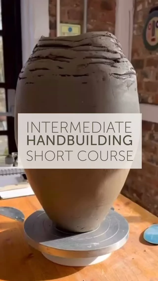 Our first term of 2026 kicks off in January with two courses, as well as our weekly classes. 
The Intermediate Handbuilding Course led by Lara @laragorlach is a great opportunity for learners to go beyond with basics, improve techniques and make more challenging pieces. 
There are just a couple of spaces left on this one, head over to theclay.studio (link in bio) for full details and booking.