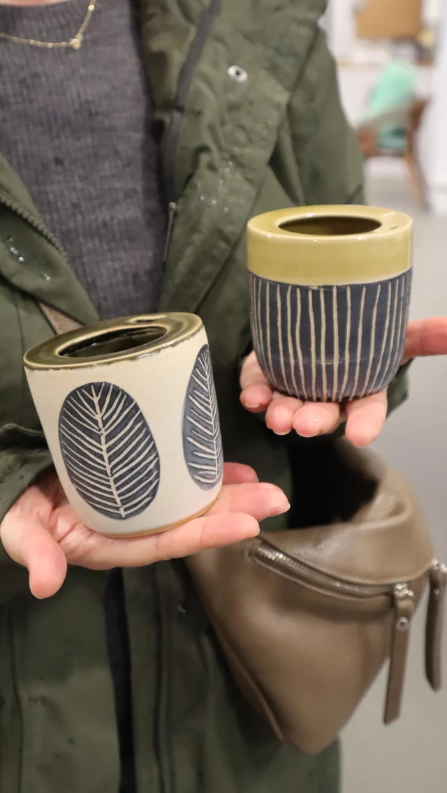 It’s been our end of term pottery pick up day today and we managed to take a quick video of everything fresh from the last glaze firings of the year, ready for all our students eager to collect. Well done everyone!