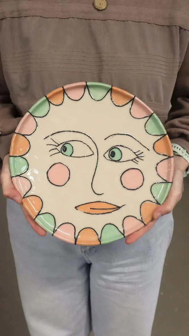 The studio’s optional theme for our weekly class potters returning in January is… The Face. 
Here’s just a few examples from our archive of student’s creations to give you a taster. 
What would you make?
Interpretations can be personal, playful, thought-provoking or even challenging. From functional tableware to figurative sculpture; abstract or realistic. 
Wall masks, playful mugs or jugs, planters, platters. The possibilities are endless!