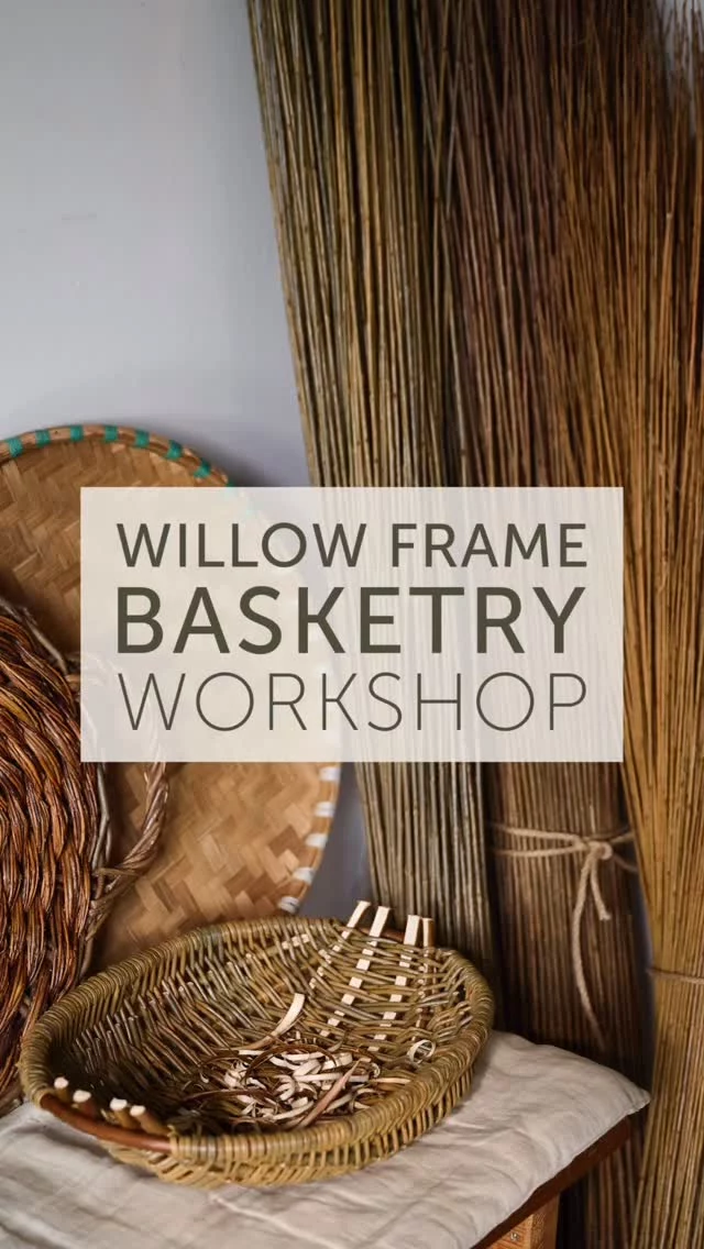 We have great pleasure in welcoming back Sussex-based basket weaver Matilda Grover, who will be running a two day workshop with us in February. 
Matilda will be teaching participants how to make a beautiful, small willow frame basket, perfect for storing and displaying fruit and vegetables.
No previous experience of basketry needed but as it is a physical process, reasonable hand strength is required. 
Refreshments and a light vegetarian lunch are included as well as all materials. 
Saturday 21st and Sunday 21st February, 09:30am - 4.30pm, at The Clay Studio, Herons Ghyll TN22 4DB
For more info and booking please visit theclay.studio - link in bio.