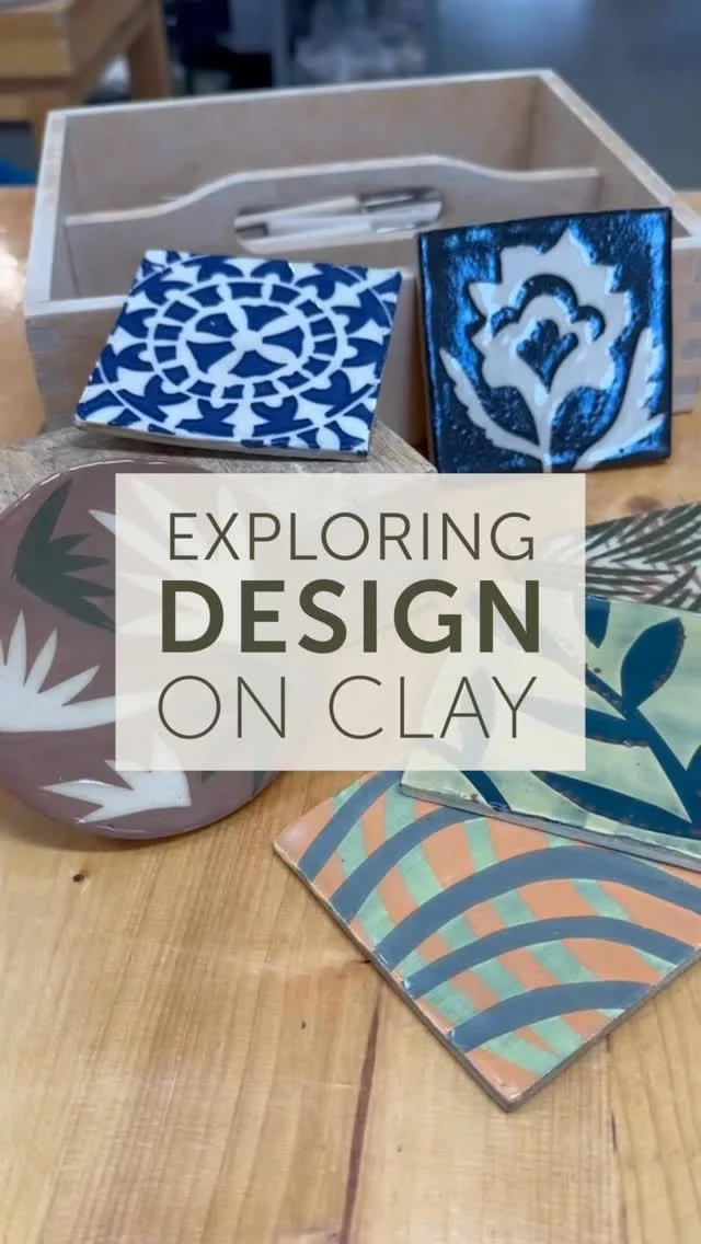 Fancy a creative morning with like-minded folk. No clay experience necessary! 
Explore Design on Clay, a morning workshop on Saturday 28 February with Lara Gorlach, at The Clay Studio. Make a plate using a mould and coasters or tiles, then decorate to your heart’s content using our wide range of coloured clay slips and paper-resist.
@laragorlach 
For more info and booking please head to the clay.studio – 🔗 in bio.