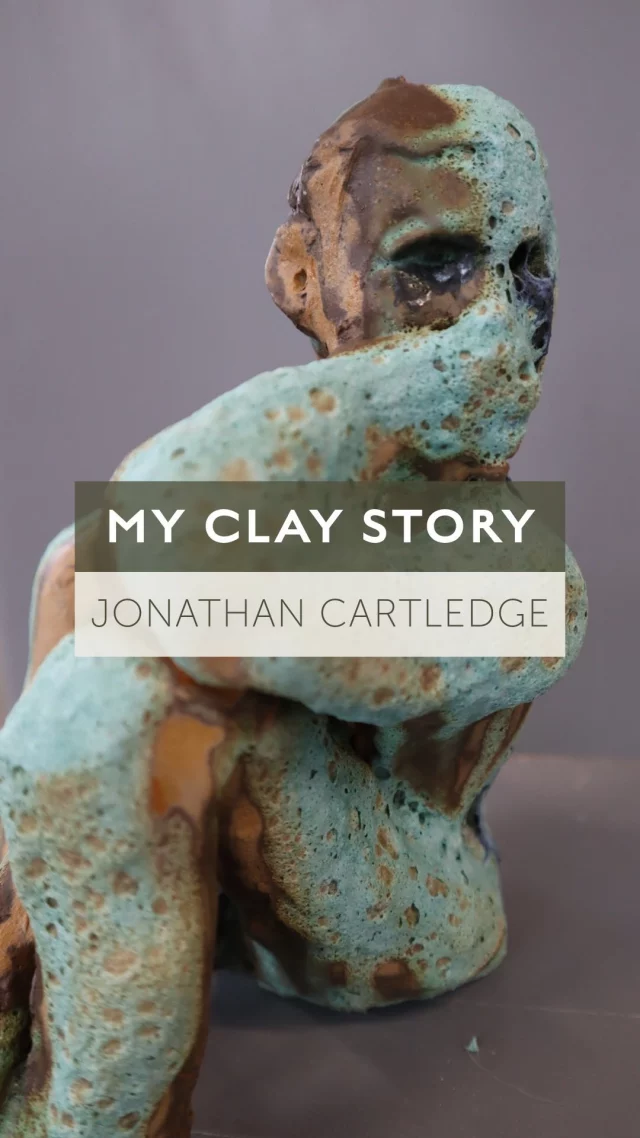 Next in our ‘My Clay Story’ series is Jonathan Cartledge.
Jonathan has an inspiring story of how his life experiences translate into his work in the studio, particularly his work as a Doctor.
Thank you, Jonathan, for taking the time to feature in this series.