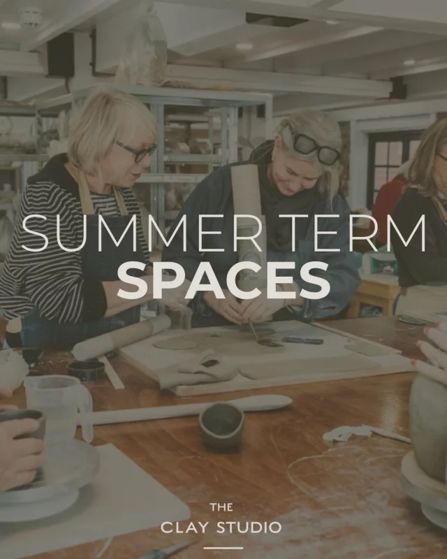 We have the last few spaces available for our Summer Term of weekly classes, which begin on 13th April.
All days are now full apart from Tuesdays so if you are looking for something new to try on Tuesdays head to our website to find out more 😊
theclay.studio link in bio. 
We can’t wait to see all our students back in the studio soon after a restful Easter break.