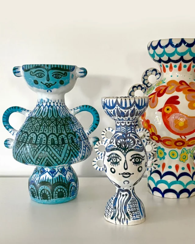 Introducing three more exhibitors to be found at Ceramics South East. All three are regular potters at The Clay Studio and all will be found in the Courtyard, one of our three Zones at CSE. 
Jane Tattersfield @tattersfield_designs 
Elisa Romero @elisa_clayandsilver 
Julia Johnson - Coach House Ceramics
Join us on Friday 5th June, 5pm to 9pm or Saturday 6th, 10am to 4pm. Free entry.