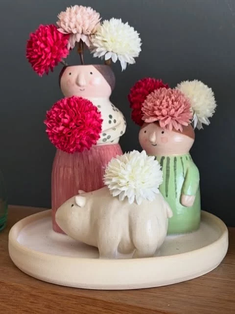 Introducing four more exhibitors at Ceramics South East, coming up on 5th & 6th June. 
These makers are all regulars to The Clay Studio weekly classes, course and workshops:
@clipperceramics 
@piprowley 
@a_j_dowding 
@hswain_playingwithclay 
We are spotlighting two exhibitors a day in the lead-up to the event over on our @ceramics.south.east account, so please pop and have a look and follow the account to keep up to date. 
CSE is held at The Clay Studio, Herons Ghyll in East Sussex. Just off the A26, we are 11 miles from Tunbridge Wells and 12 miles from Lewes. On the Regency bus route no.29. 
#ceramicsevent #whatsoninsussex