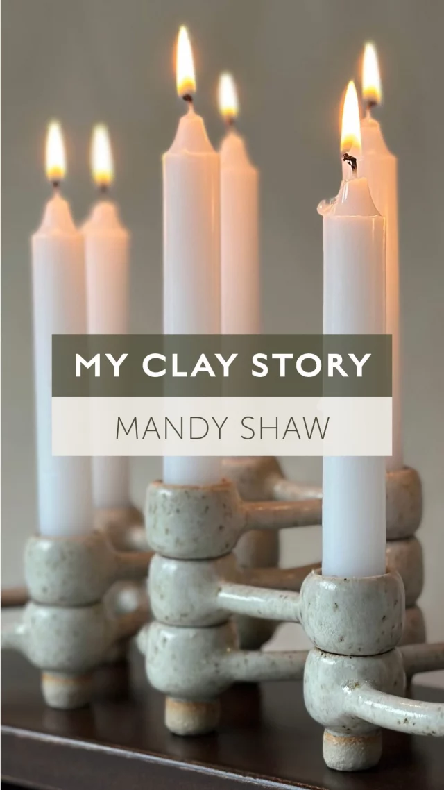 Next in our My Clay Story series is Mandy Shaw from @consideredclay 
Mandy talks us through her time at the studio, her favourite pieces and her upcoming exhibition at @ceramics.south.east