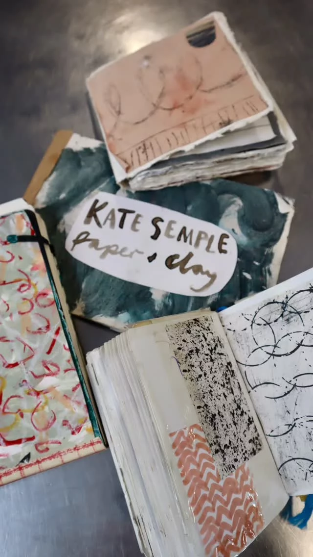 Was an absolute pleasure to have Kate @katesemple with us on Saturday, leading the workshop Three Bottles: A Still Life. 
Lovely atmosphere in the studio with our keen learners getting in the zone sketching out, then making their chosen shapes. So interesting to see the variety and interplay between each person’s trio. 
Looking forward to seeing them all once fired and glazed.