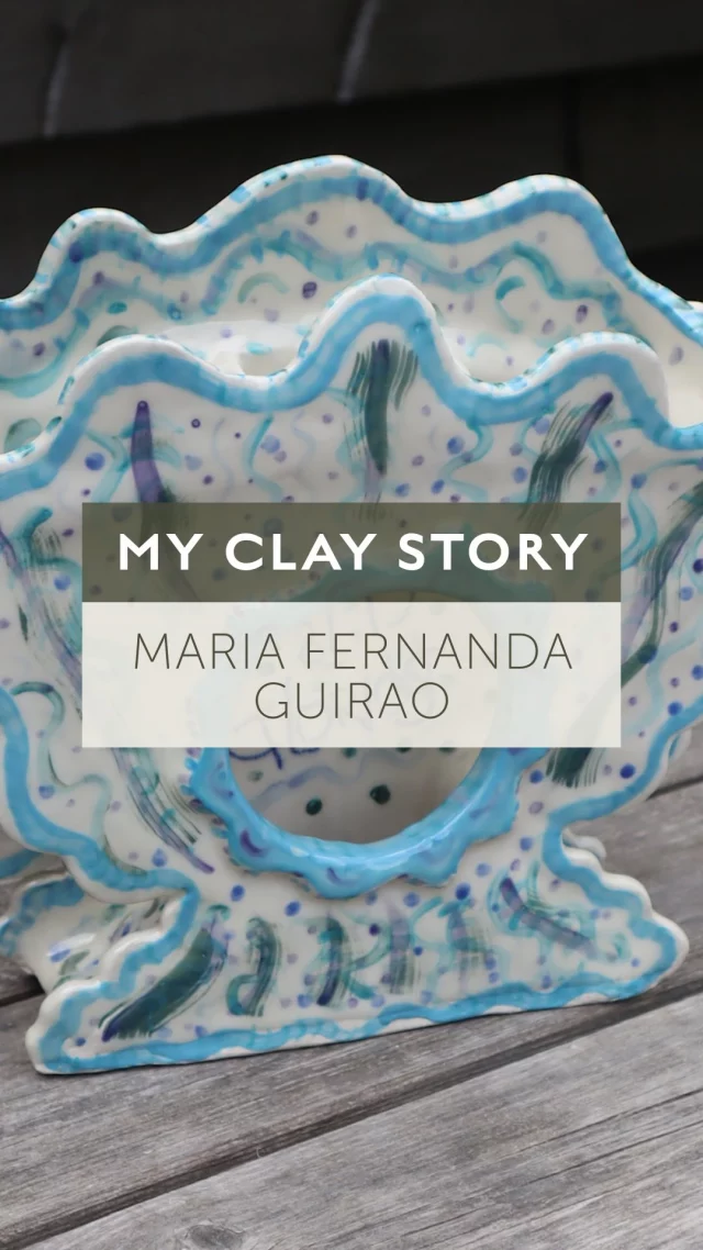 Another interview in our Clay Story series, this time we ask Maria @laguiraodesigns about her connection with Clay and why she loves working creatively with this medium.