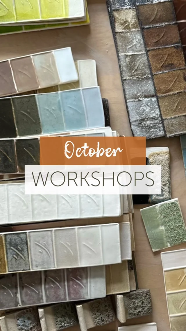 We have a fab line-up of workshops ahead. The next three have just one space available so get in quick! 😃
Kicking off with Louisa Taylor’s Understanding Glaze full day workshop this Saturday 10th October. A delicious veggie lunch included. What a treat! 
@louisataylorceramics 
Head to our website theclay.studio to book. Link in bio.